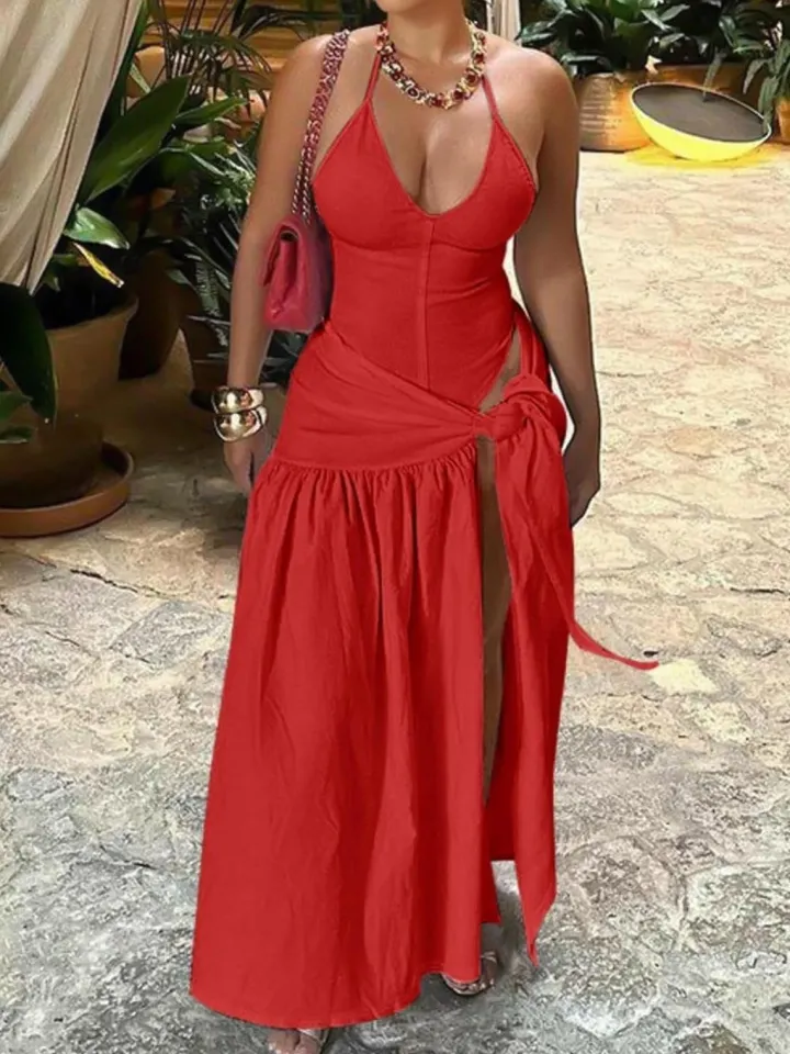 2 Piece Beach Maxi Skirt Sets