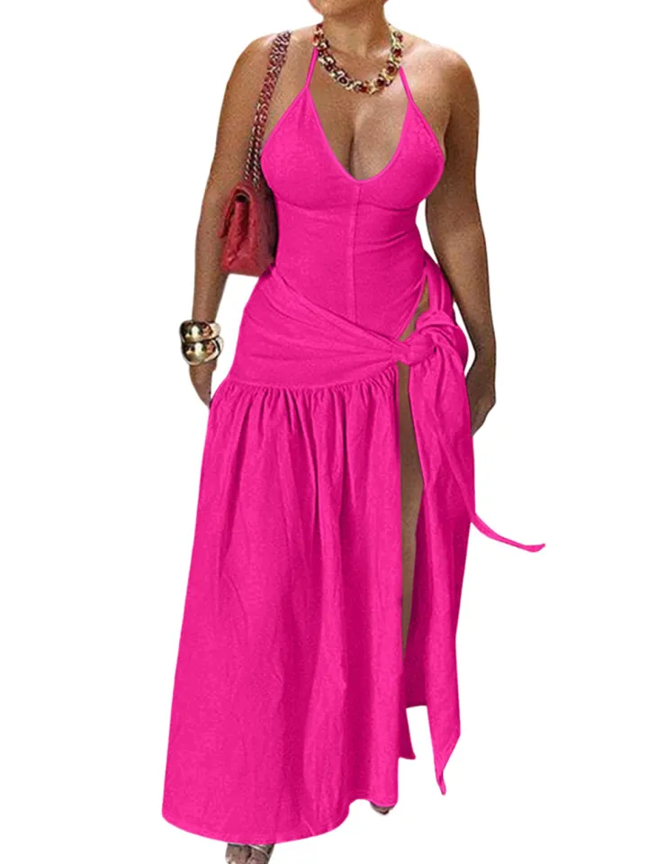 2 Piece Beach Maxi Skirt Sets