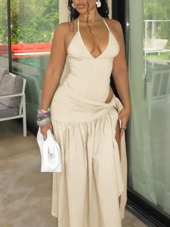 2 Piece Beach Maxi Skirt Sets