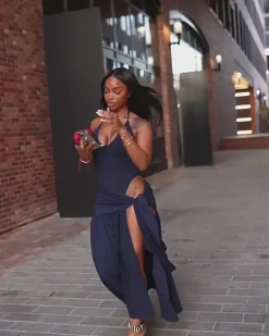 2 Piece Beach Maxi Skirt Sets