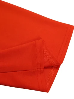 Asymmetric Hem Top Wide Leg Pants Set