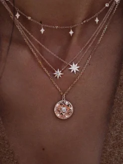 Bohemian Diamond Starlight Multilayer Necklace