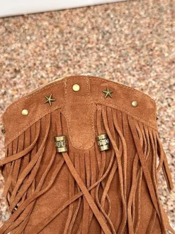 Bohemian Studs Tassel Thong Sandals