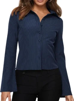 Button Down Long Sleeves Blouses