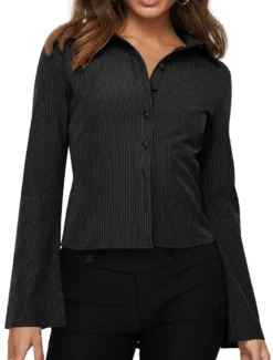 Button Down Long Sleeves Blouses