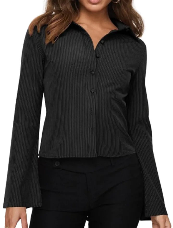 Button Down Long Sleeves Blouses