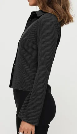 Button Down Long Sleeves Blouses