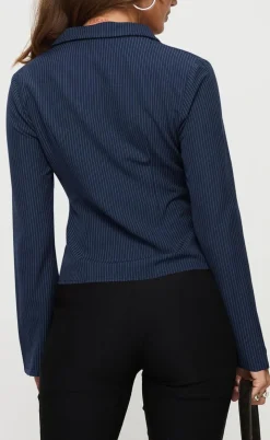 Button Down Long Sleeves Blouses