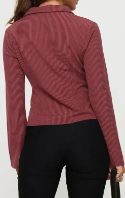 Button Down Long Sleeves Blouses