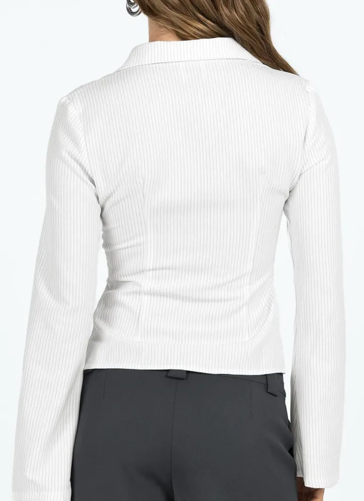 Button Down Long Sleeves Blouses