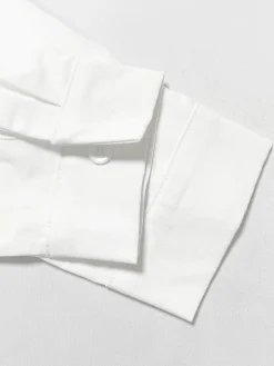 Button-Down Slit Maxi Shirt Dress