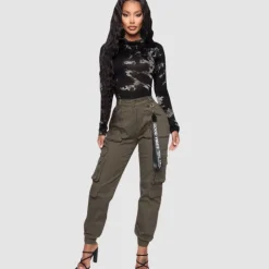 Casual Ankle Cargo Pants