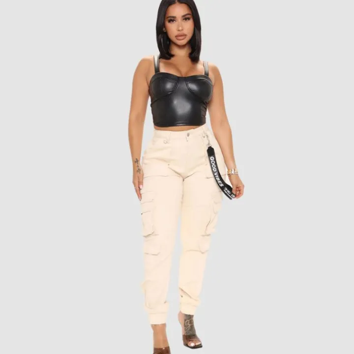 Casual Ankle Cargo Pants