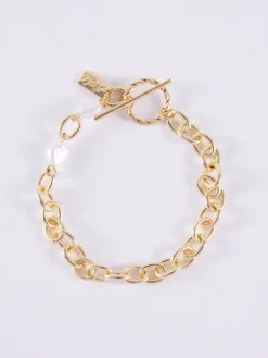 Chain Toggle Charm Bracelet