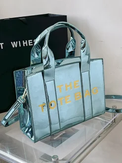 Chic PU Leather Shoulder Crossbody Tote Bag