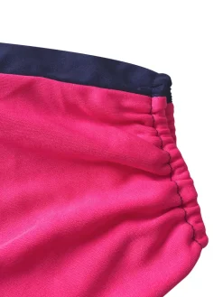 Color Block Zipper Jacket and Pants Set