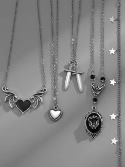 Cool Heart Pendant Necklaces