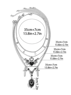 Cool Heart Pendant Necklaces