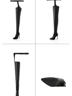 Elegant Thigh High Stiletto Boots