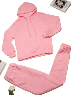 Fleece-Lined Hoodie u0026 Sweatpants Set