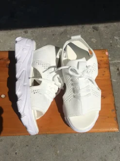 Fly Kinitting Vamp Platform Sandal