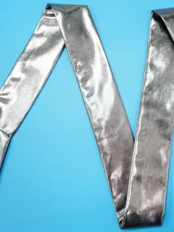 Glitter Halter Cowl Neck Backless Jumpsuit