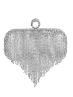Glitter Rhinestone Tassels Crossbody Bags