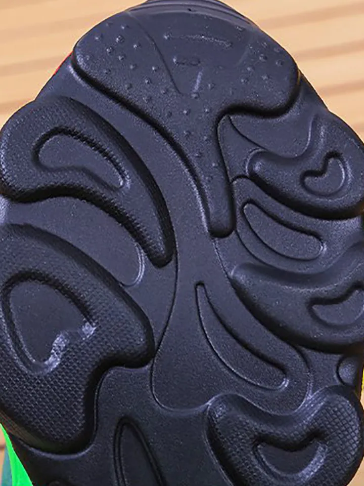 Gradient Colorful Platform Sneaker