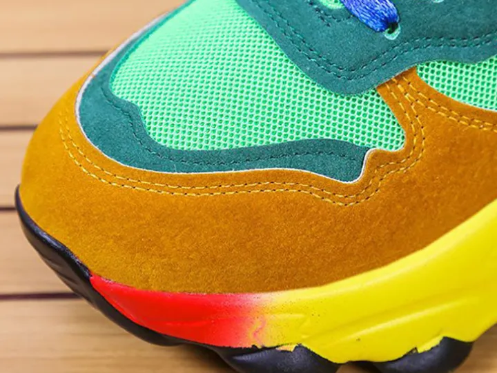 Gradient Colorful Platform Sneaker