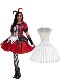 Halloween Costume Clown Cosplay Dress