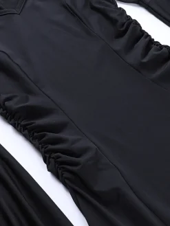 Halloween Costume Gothic Maxi Dress