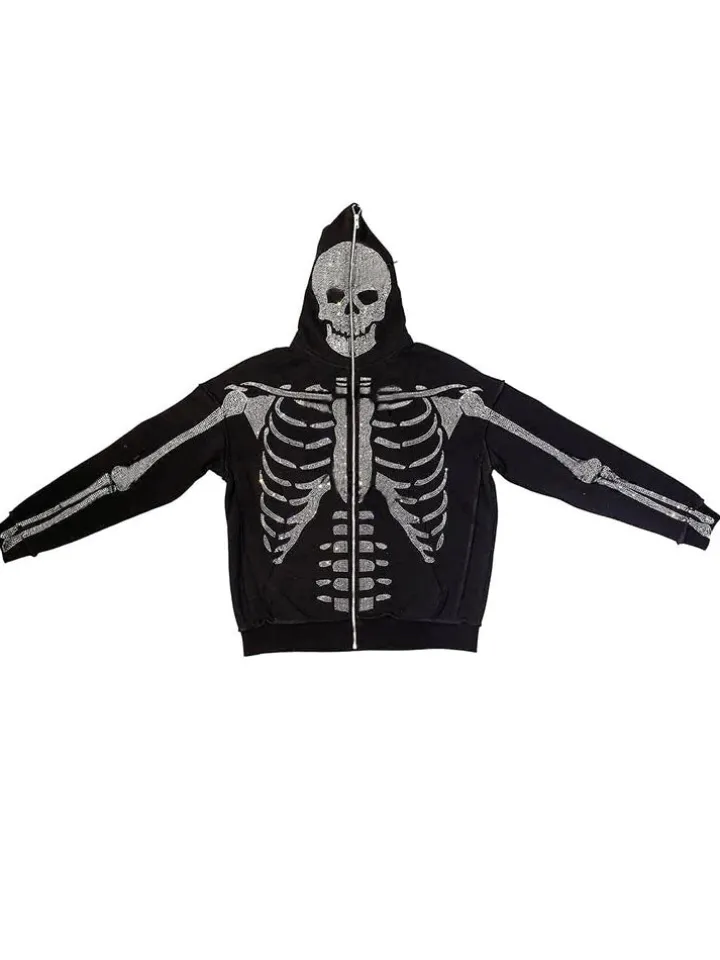 Halloween Long Sleeves Hoodie Jacket