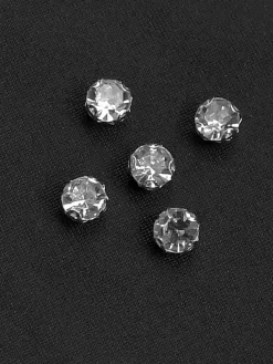 Halter Rhinestone Bead Maxi Dress