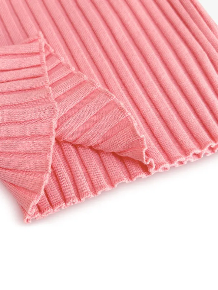 Knit Sleeveless Backless Midi Dress