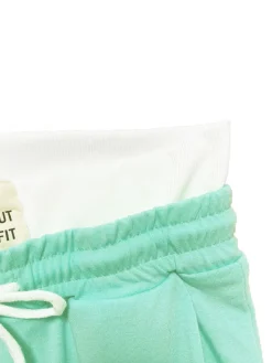 Letter Print Crop Tank Top Shorts Sets