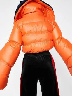 Long Sleeve Letter Print Short Jacket