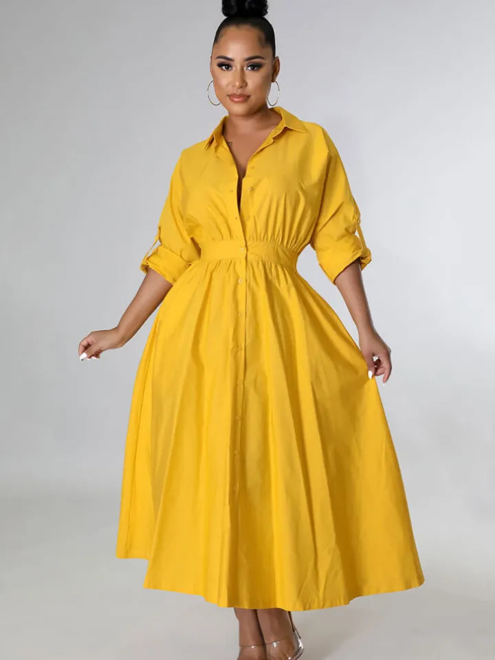 Long Sleeve Solid Color Bodycon Maxi Dress