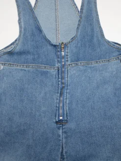 Loose Fit Overalls Denim Jumpsuit