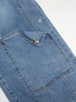 Loose Fit Overalls Denim Jumpsuit