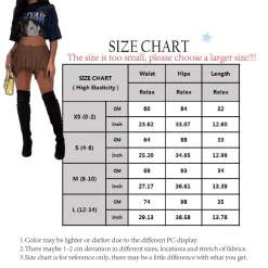 Low Waist Flowy Pleated Mini Skirts