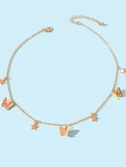 Minimalist Butterfly Star Necklaces