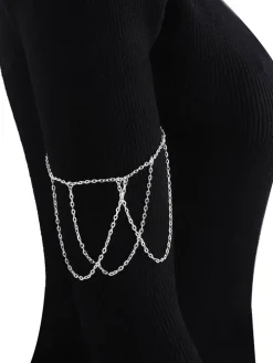 Minimalist Chain Tassle Armlet