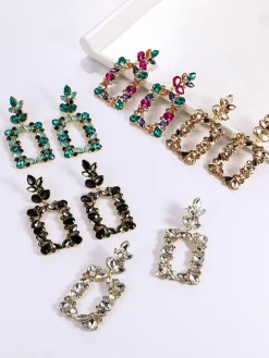 Minimalist Geometric Colorful Earrings