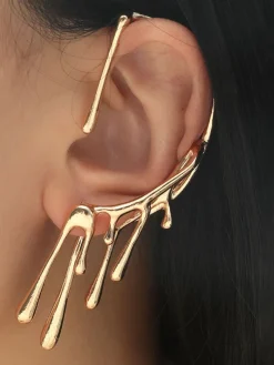 Minimalist Geometric Ear Cuff