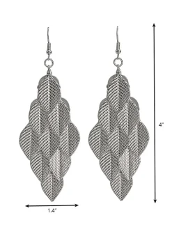 Minimalist Layer Leaf Earrings