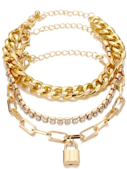 Multilayer Chian Bracelets Anklet