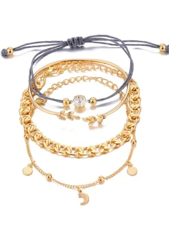 Multilayer Chian Bracelets Anklet
