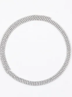 Multilayer Strand Chain Necklaces