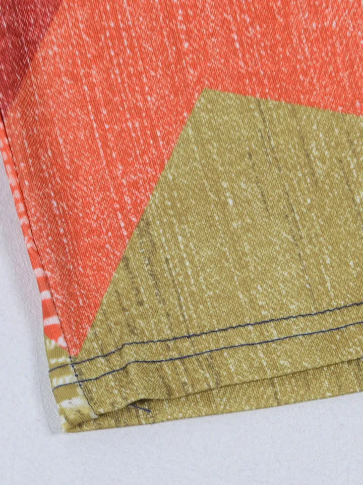 Off Shoulder Colorful Skirt Set