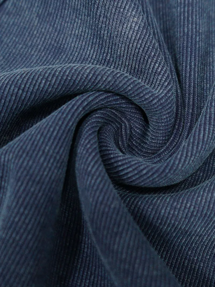 Off Shoulder Long Sleeve Ribbed Jumpsuit